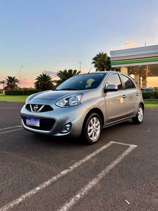NISSAN MARCH 1.6 SV 16V FLEX 4P MANUAL NISSAN MARCH 1.6 SV 16V FLEX 4P MANUAL